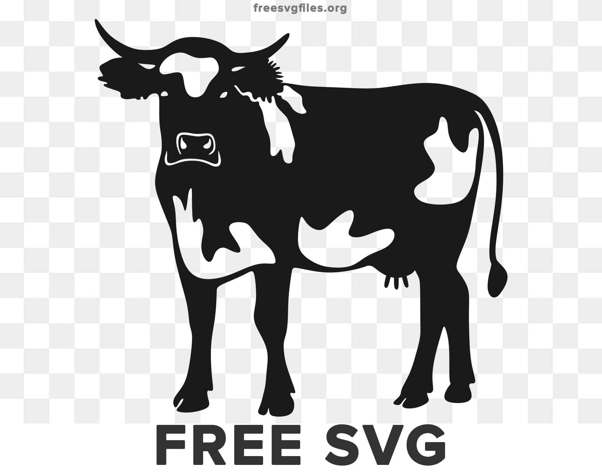 Welcome Cow SVG