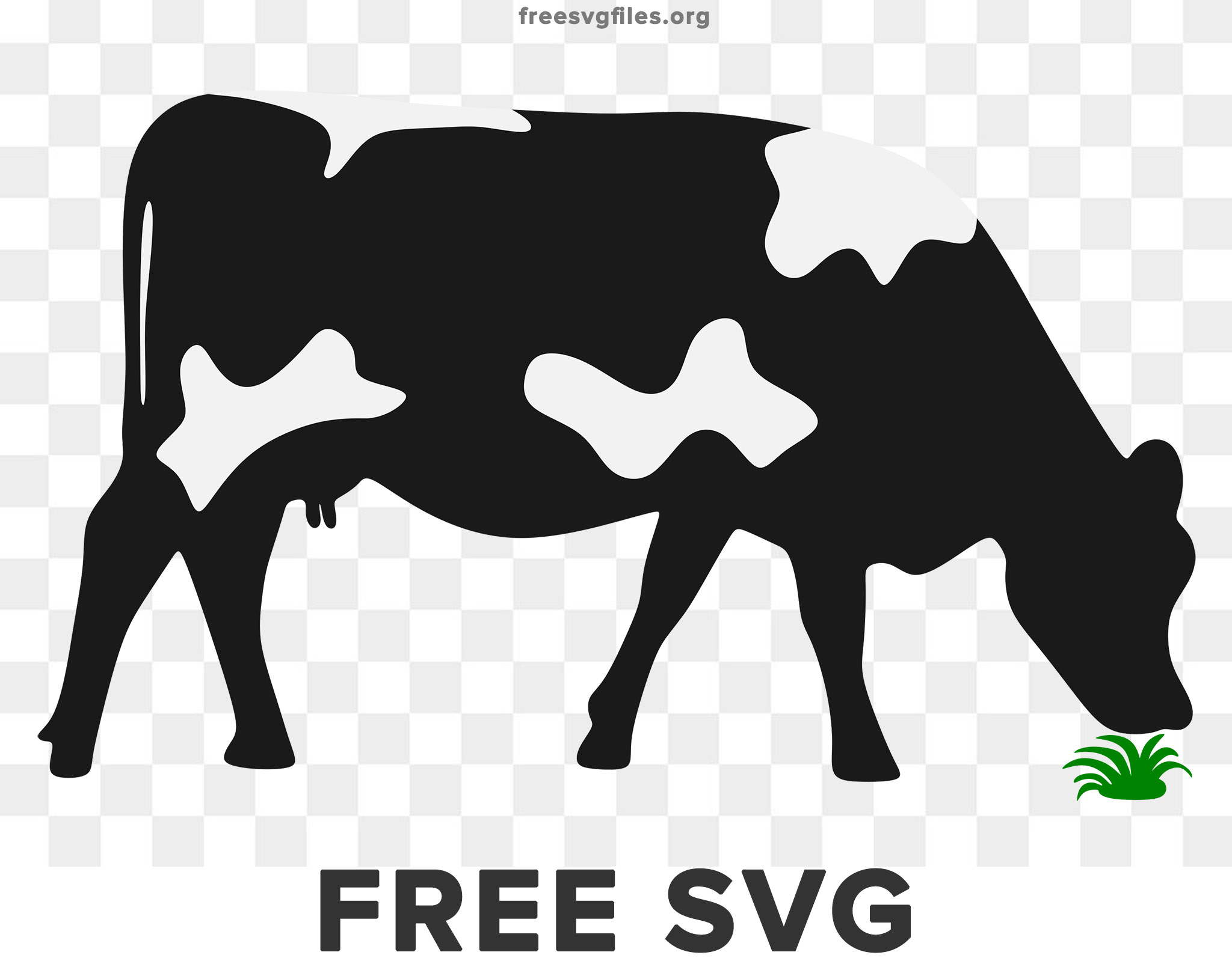 Free Cow Svg Cut files for Cricut & Silhouette