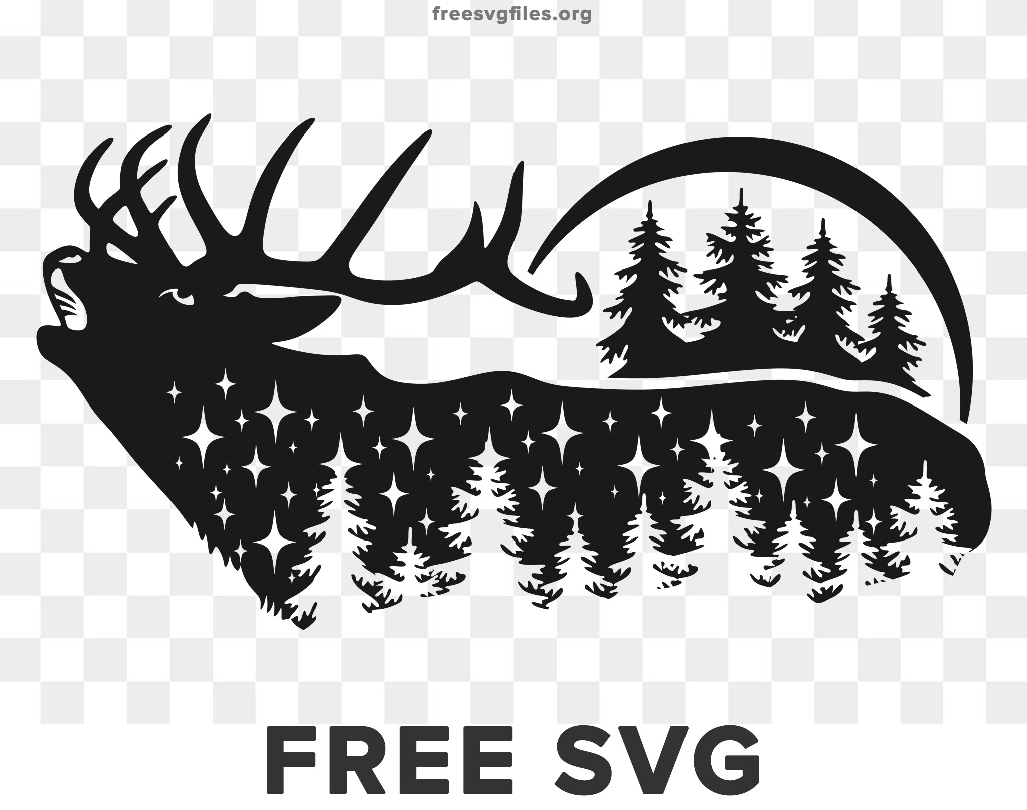 Download Free Deer Outdoor Svg Free Svg Files