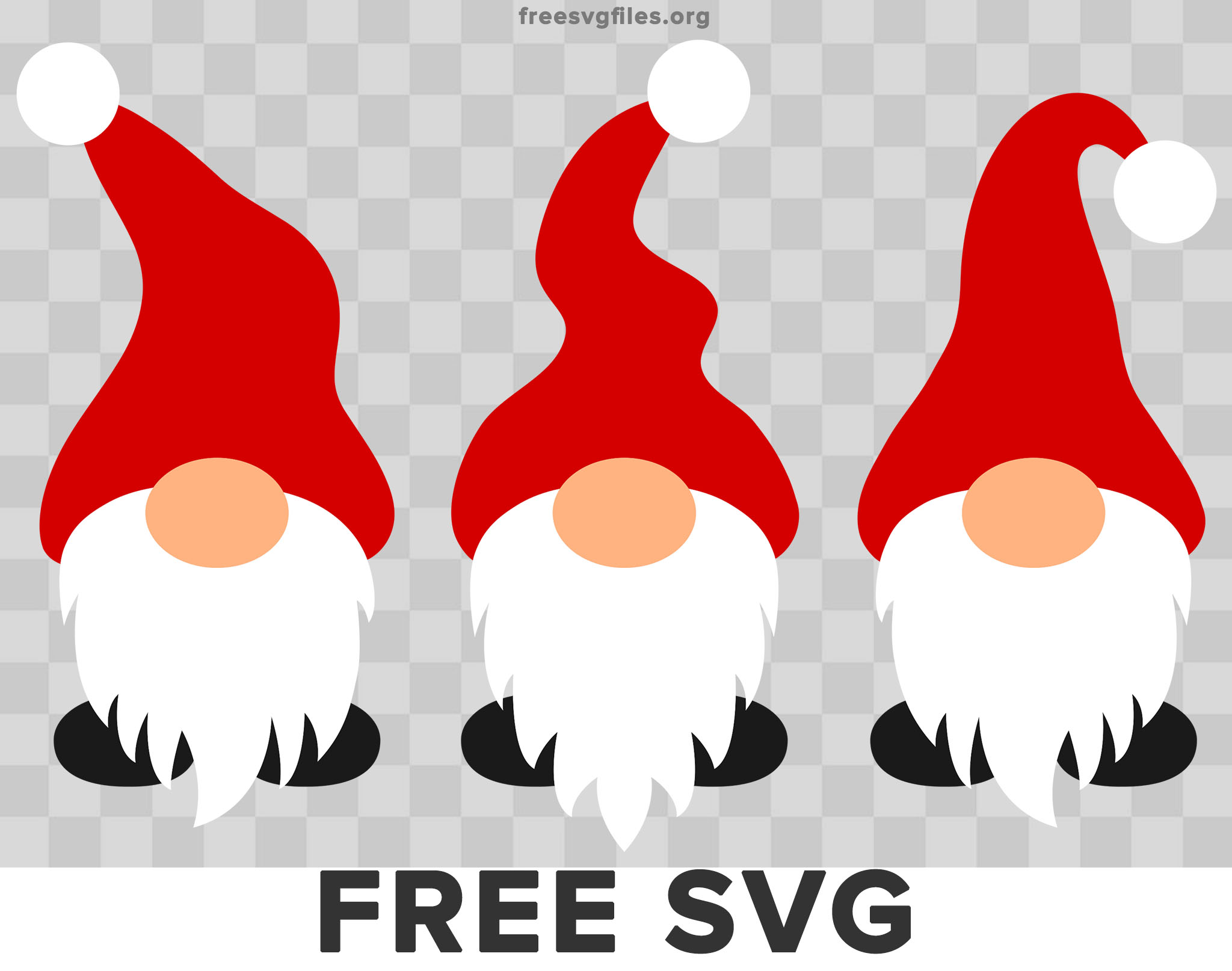 Christmas Gnome Svg