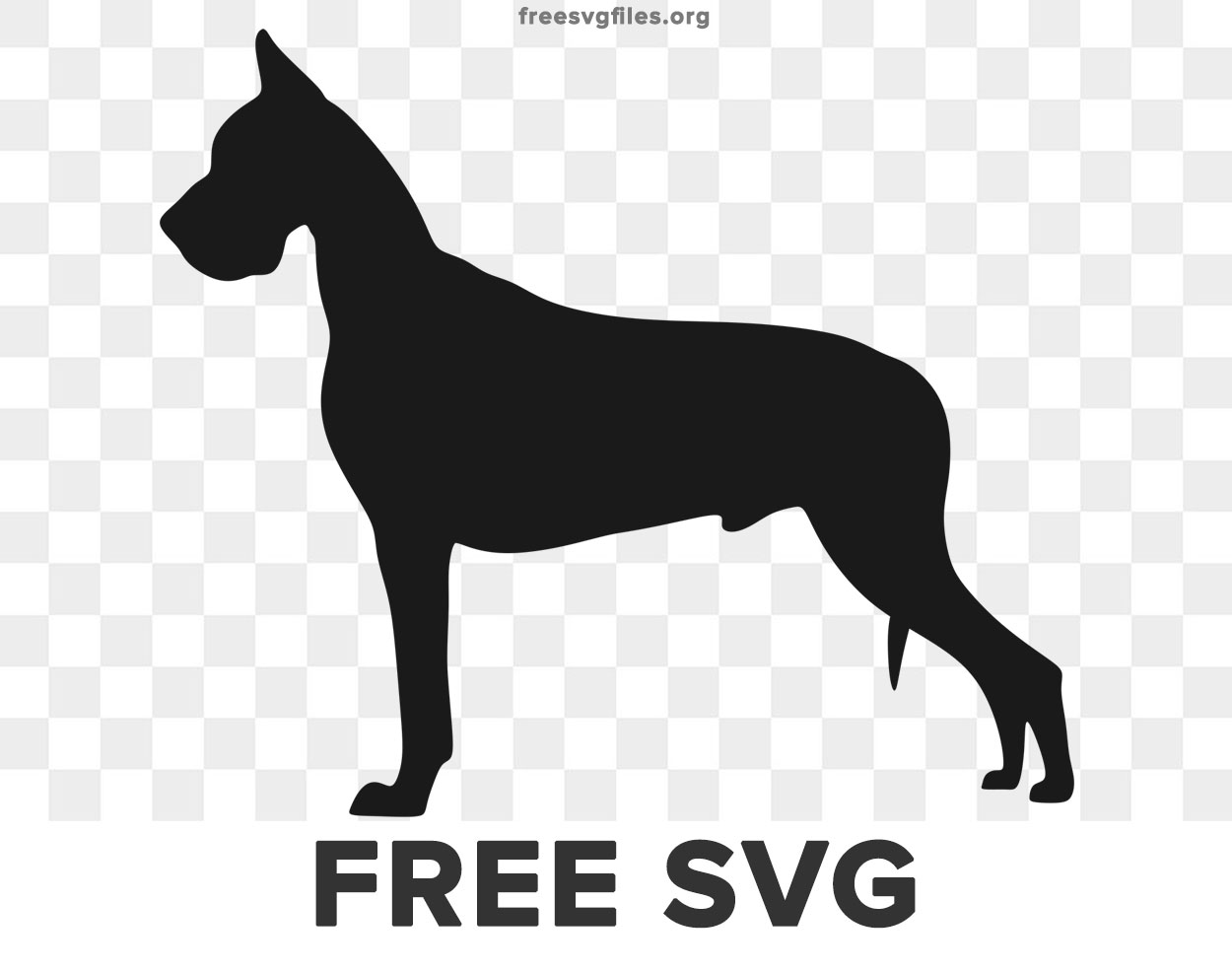 Dog Silhouette Svg Cut files for Cricut & Silhouette