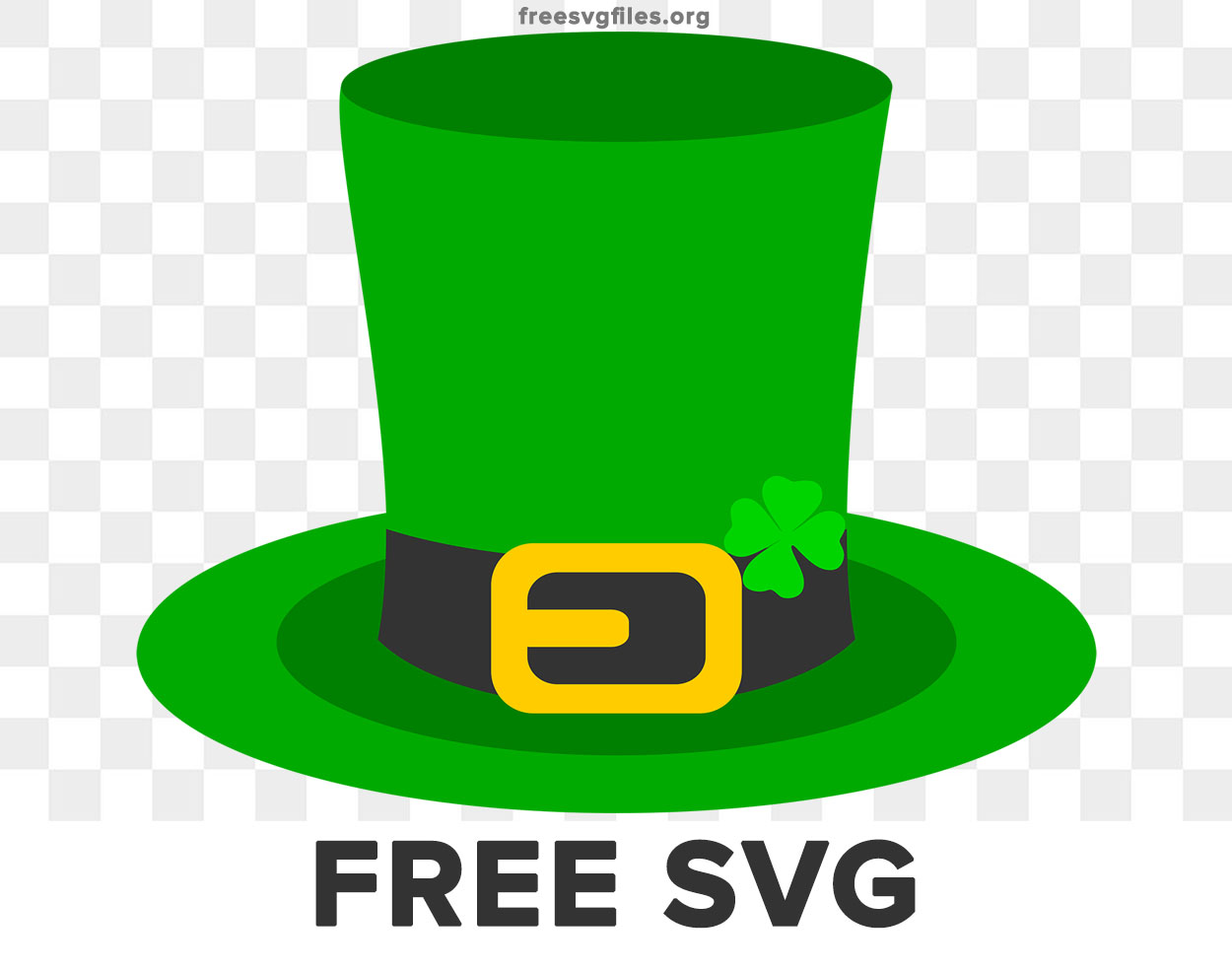 Hat St Patricks Day Svg Cut Files For Cricut And Silhouette 5236