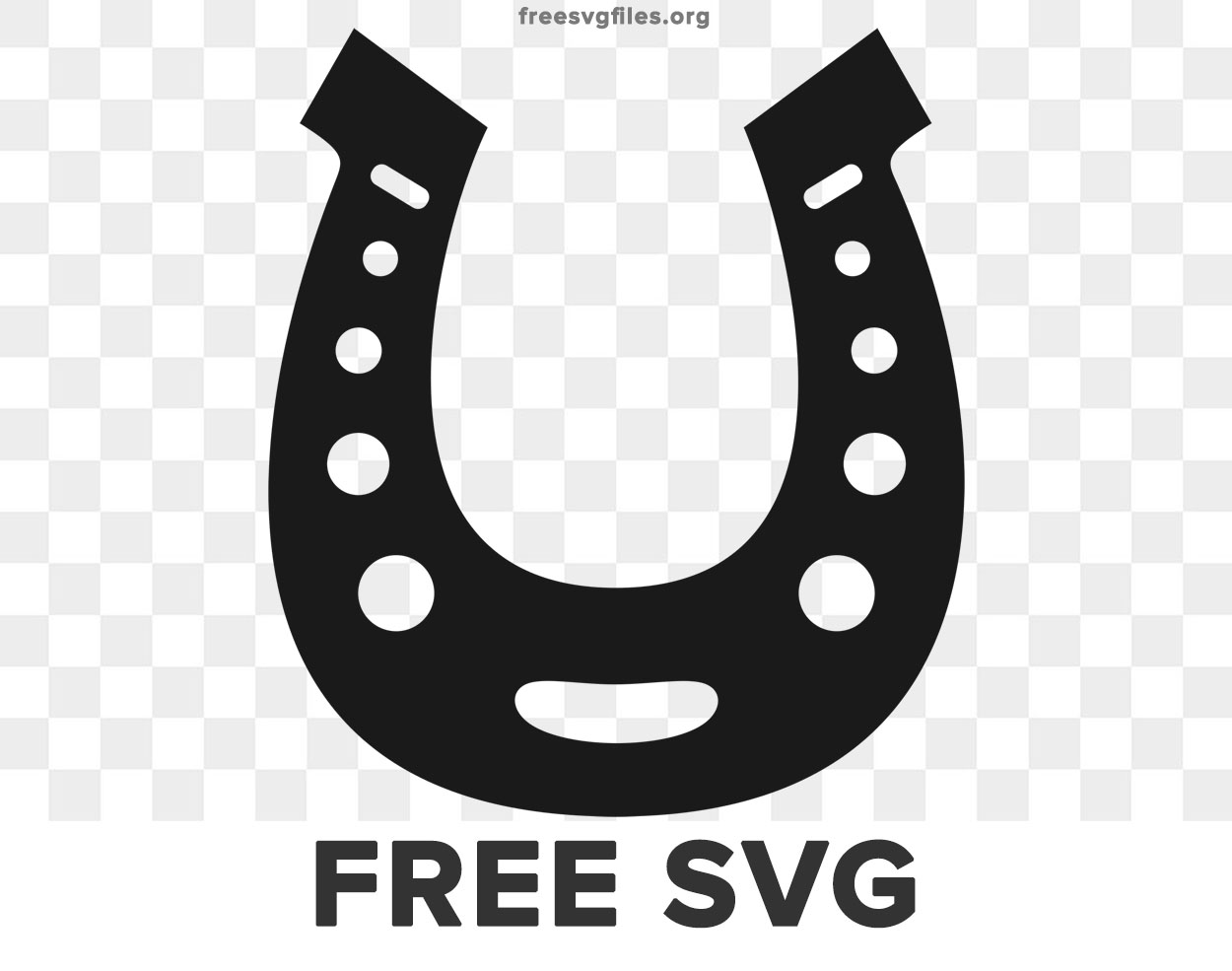 Horseshoe SVG Free for Cricut – Free SVG for Cricut | Crafters File ...