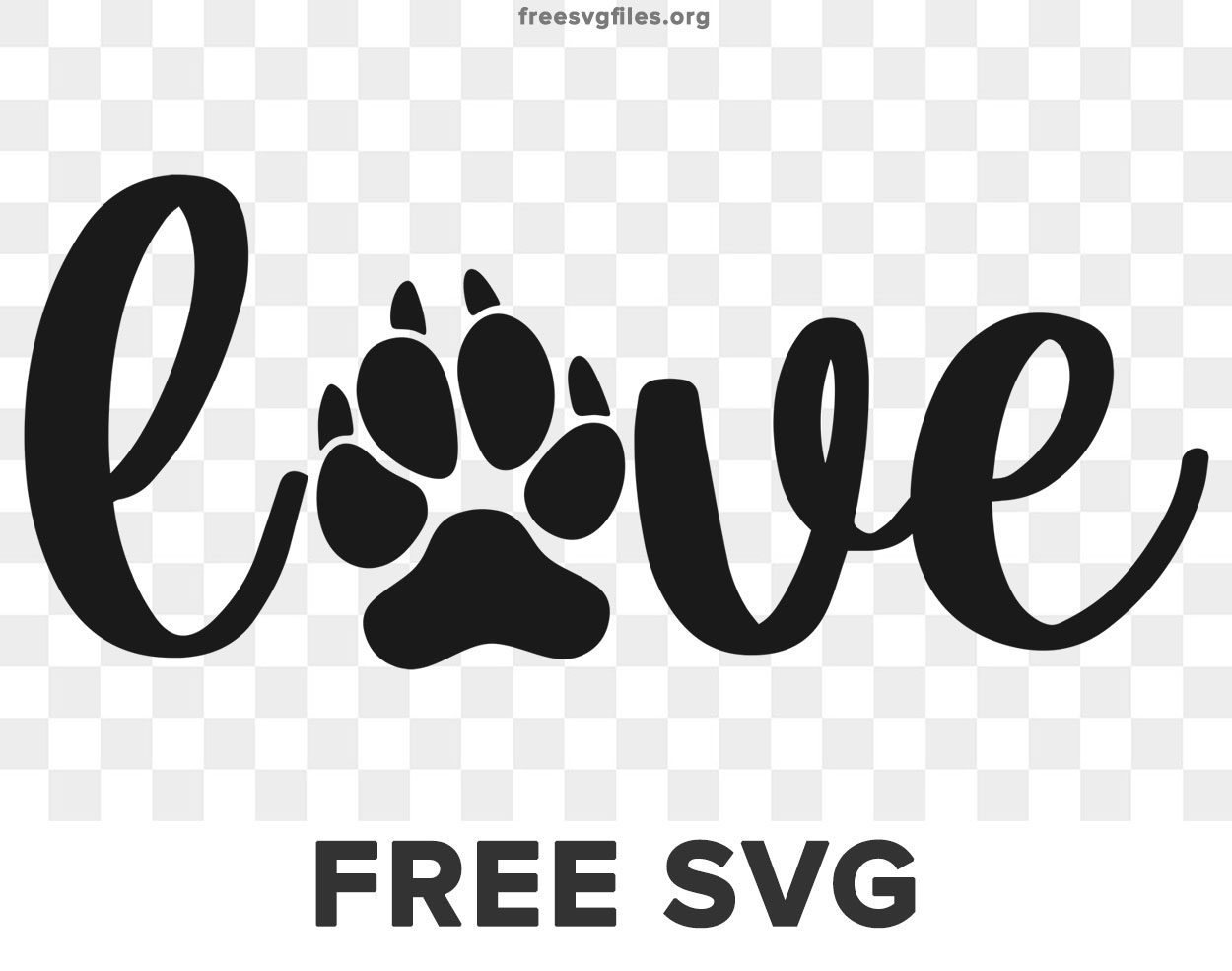 Love Dog Svg - Download for Free