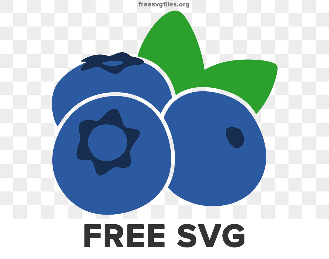 Free Blueberry Svg