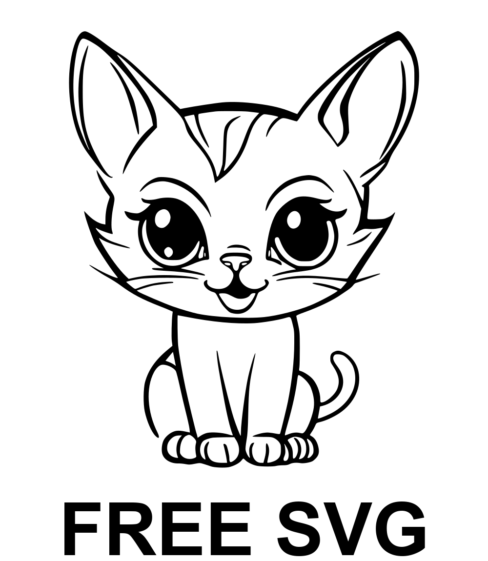 Kitten Svg